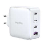 Rapid incarcator GaN 3xUSB C / USB 100W PPS Ugreen CD226 - alb