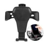 Suport pentru mașină H01 suport ventilator gravitațional auto negru