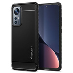 Spigen Rugged Armor Xiaomi 12 12X Husa MATTE Negru Case
