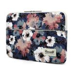 Husa CANVASLIFE Sleeve Macbook Air/pro 13 Blue Camellia Blue Case
