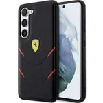 Husacase Ferrari FEHCS23MPBAK S23 Plus S916 negru/negru Hard Hot Stamp Lines