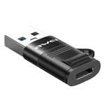 Adaptor AWEI CL-13 USB-C / USB-A negru / negru