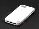 Husa MELKCO MELKCO Dual Layer pentru iPhone 5 5S SE WHITE