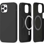 Husa Tech-protect Silicone MagSafe IPhone IPhone  12 / 12 Pro Black Case