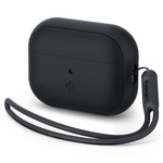 Husa Spigen Apple Silicon Fit Strap Airpods Pro 1 / 2 negru Case