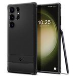 Husa Spigen Rugged Armor MATTE Galaxy S23 Ultra Black Case