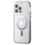 Husa Mag Husa iPhone MagSafe Kingxbar Pqy Ice Crystal Series netic 14 Grey Case