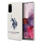 Husa US POLO US POLO Samsung Galaxy S20 Silicon Collection White Case