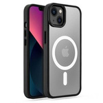 Husa Tech-protect Magmat MagSafe iPhone  13 Clar / Negru