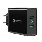 incarcator Ugreen power 2xUSB-A 36W QC3.0 negru (CD161)