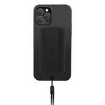 Husa UNIQ Apple iPhone 12 Pro Max Heldro Antimicrobial Black Case