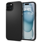 Husa iPhone Spigen Liquid Air MATTE 14 negru Case