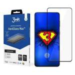 Szkło 3MK Samsung Galaxy S21 Ultra G998 FullScreen HardGlass Max Black Glass