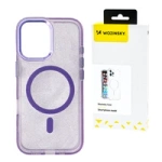 Glitter Case Wozinsky Glitter cu Mag Safe pentru Samsung Galaxy S25 Ultra - Mov cu sclipici