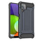 Hybrid Armor hărțuit hibrid husa husă Samsung Galaxy A22 4G albastru