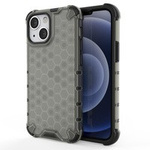 Honeycomb husa husă blindată cu ramă de gel iPhone 13 mini negru