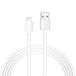 CABLU T-PHOX NETS MICRO USB ALB 2.4A ; PVC ; 1,2M