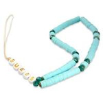 GUESS Telefon curea Heishi margele albastru