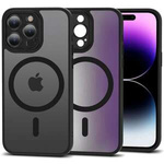Husa Tech-protect Magmat Cam+ MagSafe iPhone  15 Pro MATTE Negru Case
