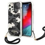 Case Guess GUHCP12LKSARBK iPhone 12 Pro Max 6,7 "black / black hardcase Camo Collection CASE
