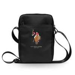 US Polo Bag USTB8PUGFLBK 8" negru / negru
