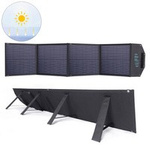 incarcator Choetech solar 100W pliabil 2x USB 1x USB C PD QC negru (SC009-V2)