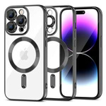 Husa Tech-protect Magshine MagSafe iPhone  15 Pro Black Case