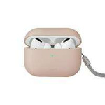 husa UNIQ Lino UNIQ Lino AirPods Pro 2nd gen Silicone roz/roz roz închis