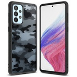 Ringke Fusion MATTE husa capac cu ramă de gel Samsung Galaxy A73 negru