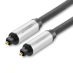 Cablu Audio Audio Optical UGREEN Toslink Toslink Aluminum Braided 1,5 m gri argintiu