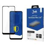 Szkło hartowane 3MK Samsung Galaxy A22 5G HardGlass Max Lite neagră