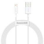 Baseus Superior Cable USB - Lightning 2,4A 1,5 m White (CALYS-B02)