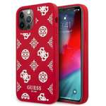 Guess GUHCP12LLSPEWRE iPhone Case iPhone 12 Pro Max 6.7 "red / red hard case Peony Collection Case