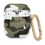 Case Guess GUA2UCAMA AirPods cover green / khaki Camo Collection