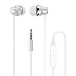 Dudao in-ear casti set de căști cu cască cu telecomandă și microfon 3.5 mm mini jack alb (X10 Pro alb)