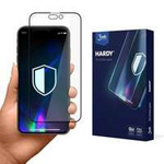 3mk iPhone szkło Hardy 14 Plus / 13 Pro Max 6,7" întărit chimic negru/negru Hardy 14 Plus / 13 Pro Max 6,7" întărit chimic