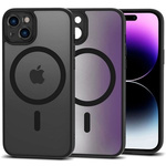 Husa Tech-protect Magmat Cam+ MagSafe iPhone 15 MATTE Negru Case