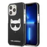 Husa iPhonecase Karl Lagerfeld 13 Pro / 13 6.1" Hard Black/black Choupette Head Case