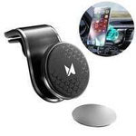 Wozinsky suport magnetic pentru mașină 360 pe aerisire negru (WMH-03)