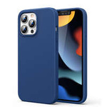 Ugreen Silicon de protecție Case cauciuc cauciuc flexibil silicon manșon de acoperire silicon iPhone 13 Pro Max albastru