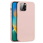 Dux Ducis Ducis Grit din piele husa pentru iPhone 14 Plus capac elegant din piele artificială (compatibil cu MagSafe) roz