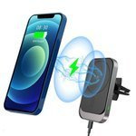 TECH-PROTECT CW19 MAGNETIC MAGSAFE VENT CAR MOUNT BLACK