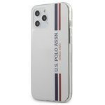 US POLO Case Apple iPhone 12 Pro Max 6,7 Tricolor Collection USHCP12LPCUSSWH White Case