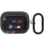 BMW BMAP222SOTK Capac AirPods Pro 2nd gen negru/negru Tricolor Stripes