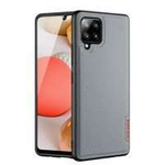Dux Ducis Fino husă acoperită cu nailon Samsung Galaxy A42 5G gri