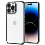 Husa Spigen iPhone Optik Crystal 14 Pro Max Chrome Greycase