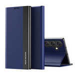 Husa Case husa Sleep Pro pentru Samsung Galaxy A24 4G cu suport flip albastru Case