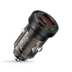 TECH-PROTECT CC30W ÎNCĂRCĂTOR AUTO CU 2 PORTURI PD30W/QC3.0 NEGRU