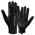 Manusi de ciclism Rockbros primavara/vara/toamna, intregi, marime: XL - negru