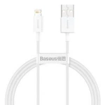 [PO ZWROCIE] Baseus Superior kabel USB - Lightning 2,4A 1 m Biały (CALYS-A02)